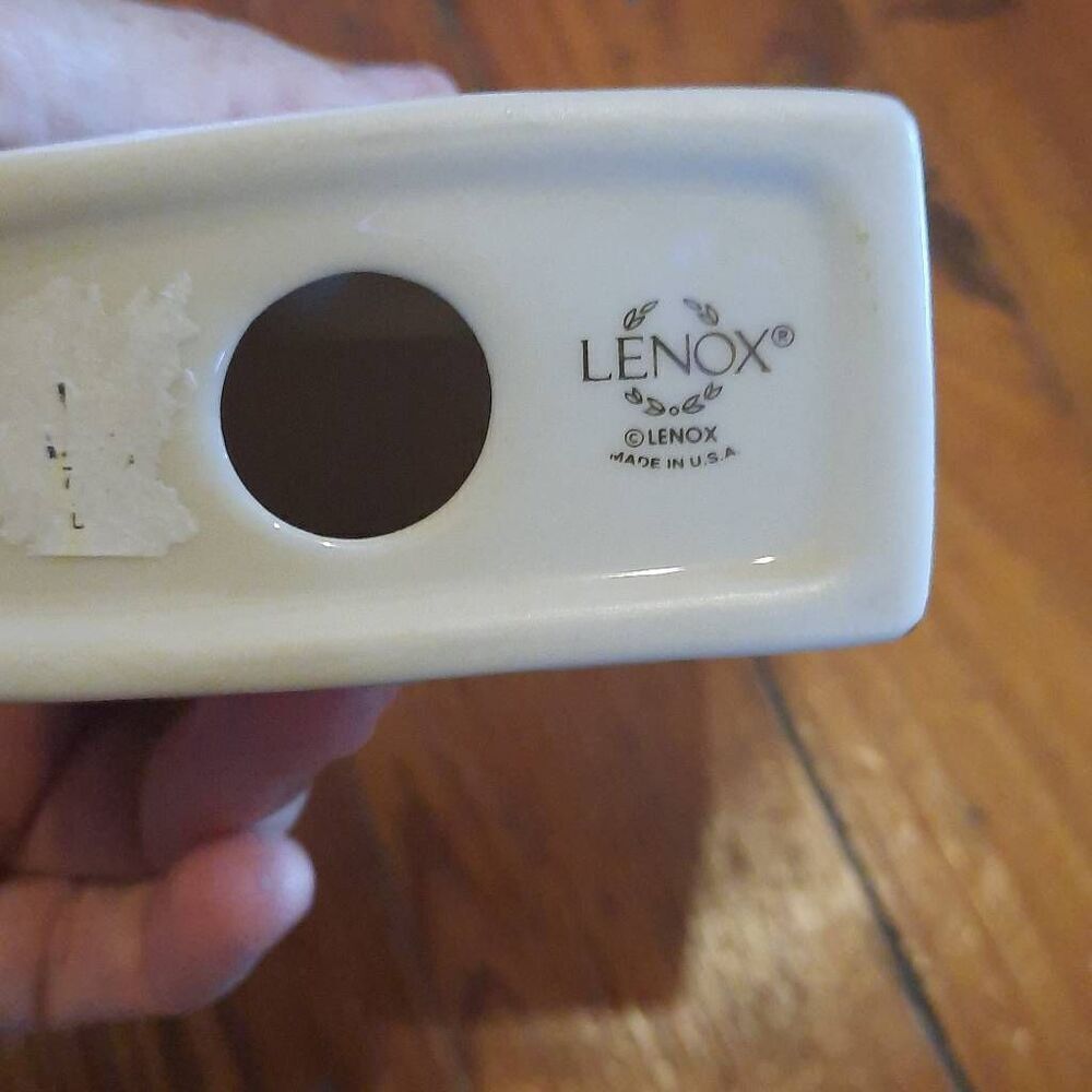 Lenox Ceramic Table Top Clock - Picture 3 of 3